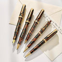 True Writer Classic Golden Dark Tortoise Pen: Rollerball