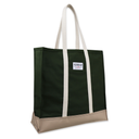 Market Tote: Navy Canvas / Navy Steeletex