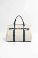 Handmade Boatkin Premium Cotton Canvas Bag: Midnight Navy