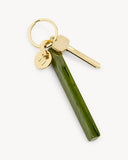Bar Keychain in Algae - Gold