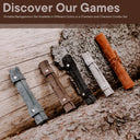 Travel Backgammon Roll-up Portable Leather Suede Game Set: Cream
