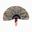 Toquilla Frilly hand fan