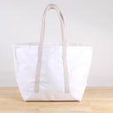 Big Sur Splash Tote: Navy / 22"W x 14"H x 8" D