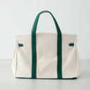 The Weekender Distressed Tote: Green