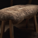 Scottish “Brown" Sheepskin Rug