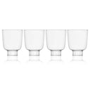 Romantic Cocktail Glasses Grande, Set of Four (clear)