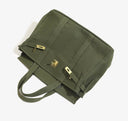 Handmade Boatkin Premium Cotton Canvas Bag Solid Color : Olive Green