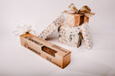 Travel Backgammon Roll-up Portable Leather Suede Game Set: Cream