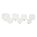 432 Hz Crystal Singing Bowls Set Large 7 Bowls