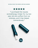 Nausea Relief Aromatherapy Nasal Inhaler Peppermint & Ginger
