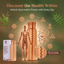 STORE INDYA Copper Water Bottle – 30 oz | 100% Pure Copper