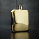 Belmont™ Polished Gold Plated Flask