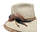 Esperanza - Fringed Fedora: Small 22/22.5