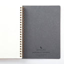 Premium Japanese Paper Ring Notebook- Indigo A5