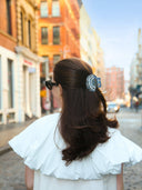Hand-painted Seashell Claw Hair Clip | Eco-Friendly: Golden Sand
