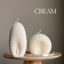 Sea Shell Candle - Cream, Short