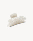Midi Heirloom Claw in White Shell