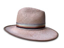 Royal - Panama Straw Fedora: Camel / Medium 22.5/23