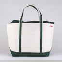 ShoreBags Classic Tote Large Private Label Customizable: Hunter Green