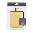 Belmont™ Polished Gold Plated Flask