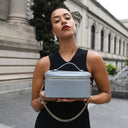 Jetsetter Train Case - Lagoon Blue