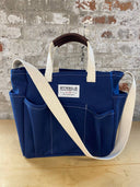 Steele Utility Tote: Waxed Brown Canvas