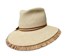 Esperanza - Fringed Fedora: Large 23/23.5