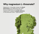 Neuro Magnesi-Om® Magnesium L-Threonate, Focus & Memory: Matcha