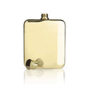 Belmont™ Polished Gold Plated Flask