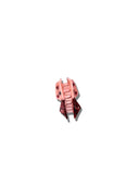 Hand-painted Lucky Dice Claw Hair Clip | Eco-Friendly: Red