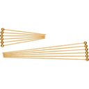 Cocktail Picks Combo Set, Gold (6 Short & 6 Long)