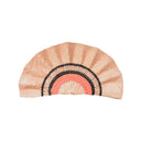 Toquilla Frilly Fan- No Handle Blush