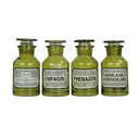 Green Apothecary Bottles