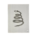 Peyote Reversible Throw Ivory Black