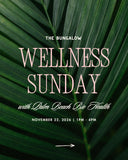 Wellness Sunday with Palm Beach Bio Health November 22nd from 1:00 PM - 5:00 PM