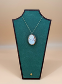 House of Lavande 14k Vintage Gold Cameo Necklace