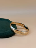 House of Lavande Vintage Gold Filled Engraved Bangle