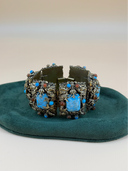 House of Lavande 1950s Unsigned Turquoise Bracelet