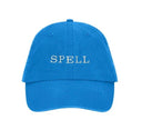 Spell Embroidered Cap - Sea Blue