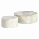 Johanna Marble Round Lidded Box Small