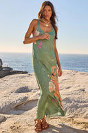 Floridian Bias Dress - Sage