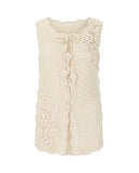 Paradise Found Vest - Sand Dune