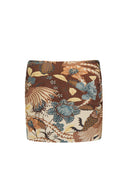 Volcano Goddess Mini Skirt - Coconut