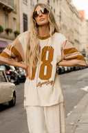 Homecoming Oversized Biker Tee