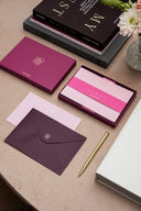 Card & Envelope Set - Hooray, Cerise