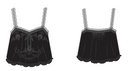 Onyx Vintage Petticoat Cami