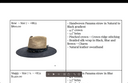 Rese Hat Size 6