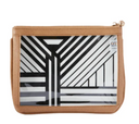 #4 Nudie Tan Pouch with Palm Tree