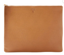 #8 Tan Pouch with Palm Tree