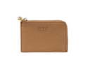 Card Case Tan with Palm Tree